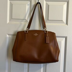 Coach Purse - medium sized Chestnut brown bag, EUC,
